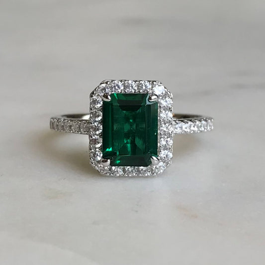 Emerald Belle Ring