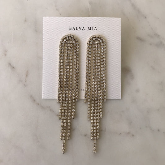 SS Maxi Zara Tennis Earrings